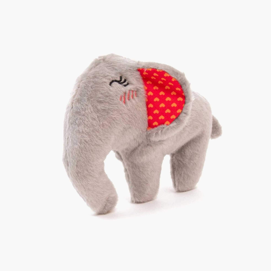 Interactive Plush Squeaky Elephant Puppy Toy For Puppy & Small Dogs