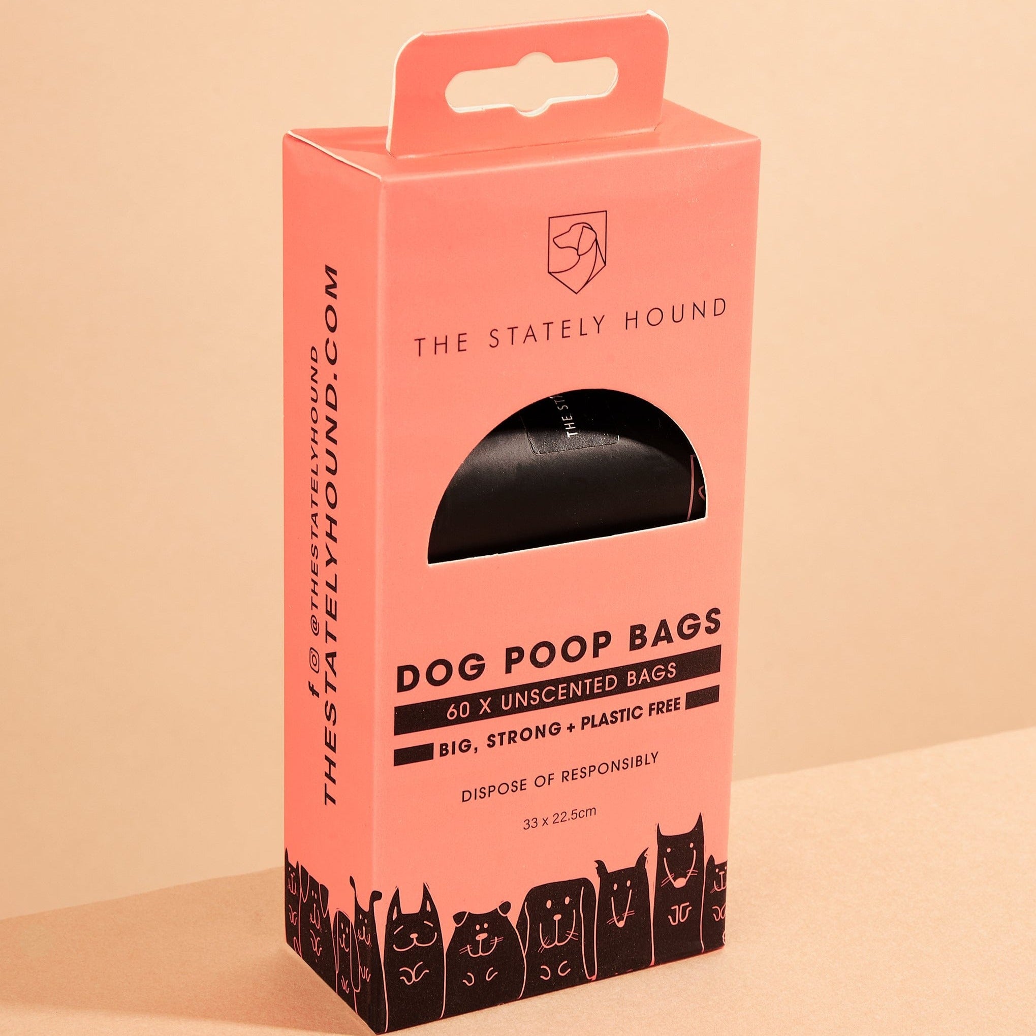 Plant based poop bags on sale