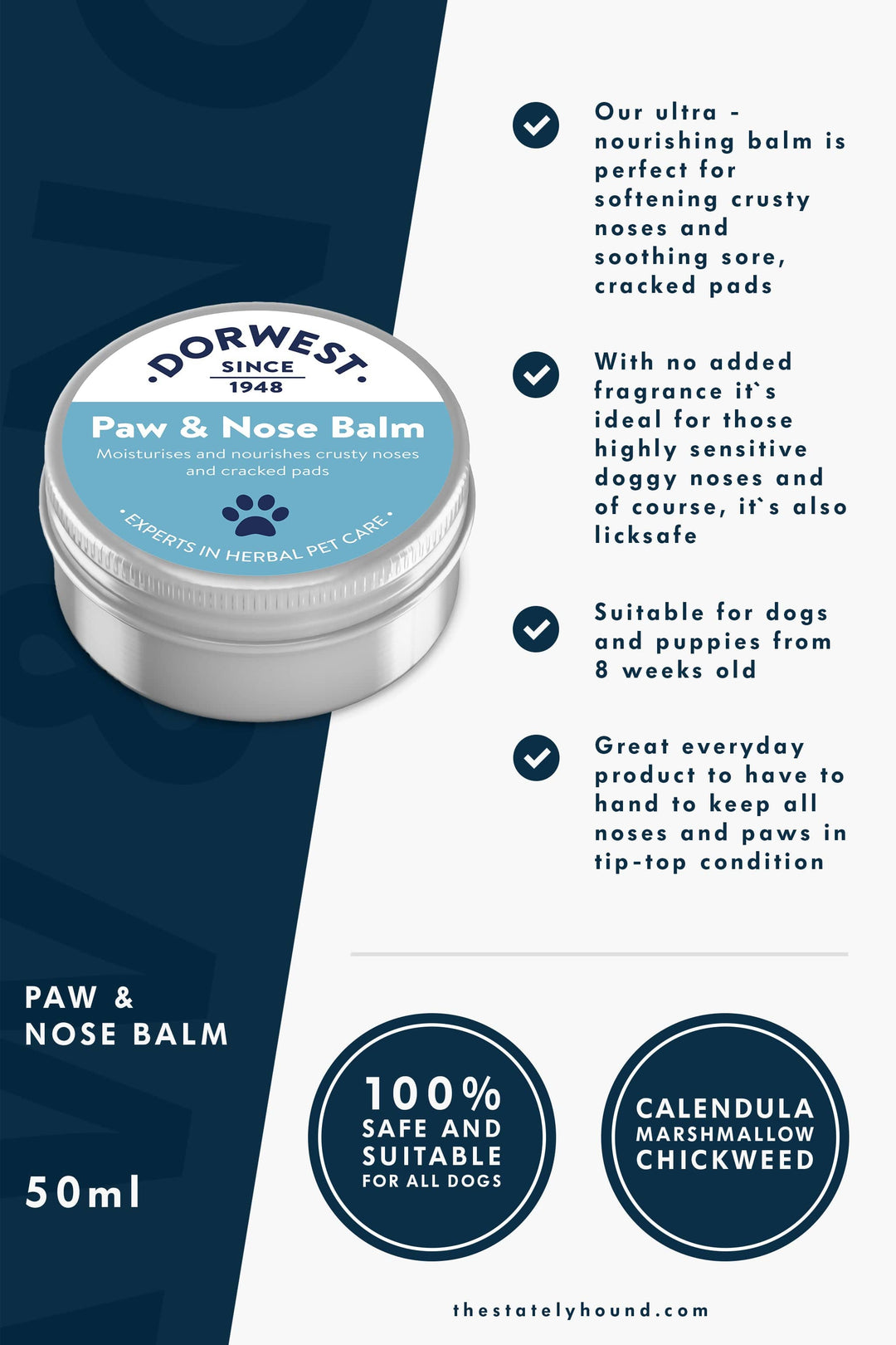 Paw & Nose Balm for Dogs