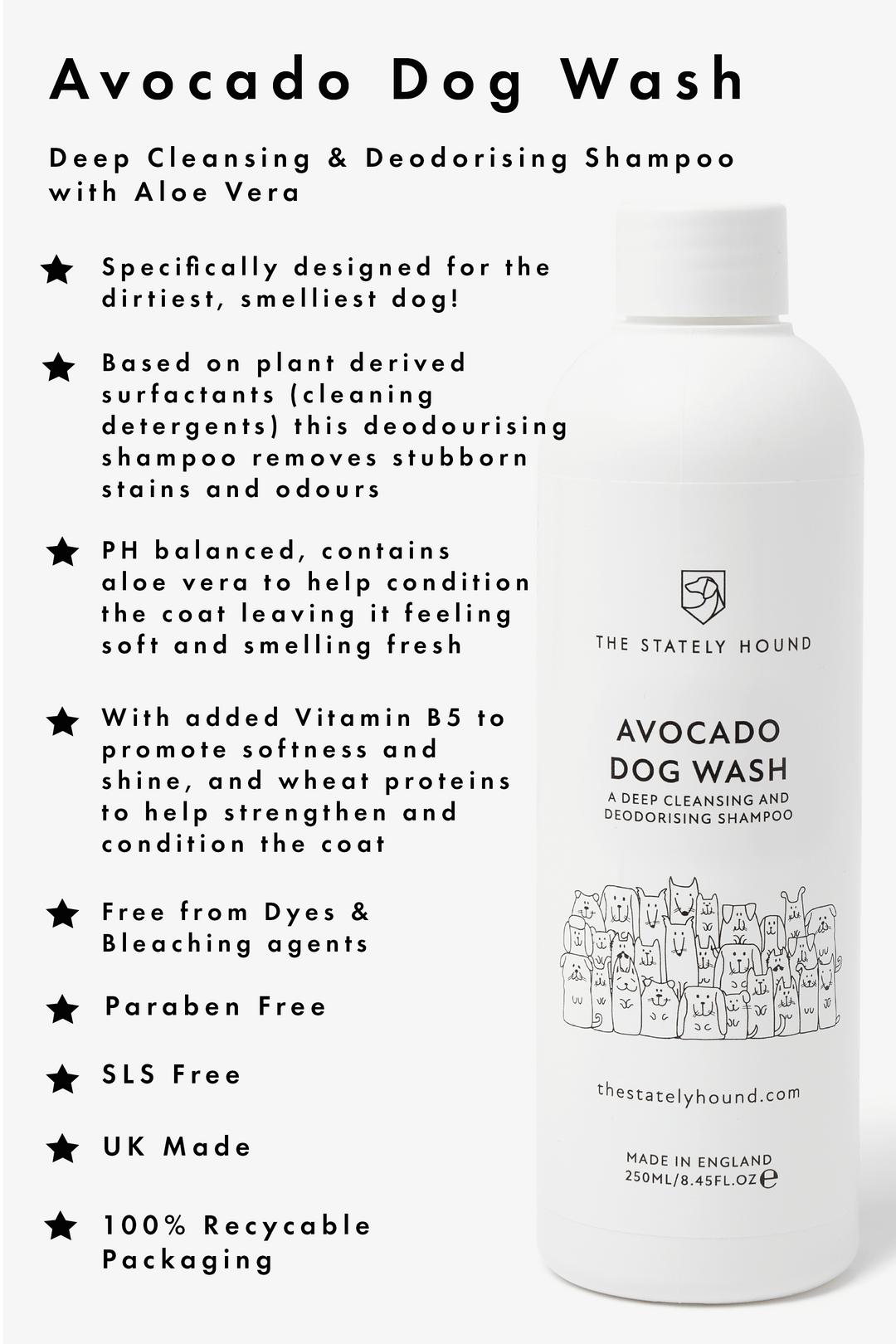 Dog Wash - Deep Cleansing & Deodorising