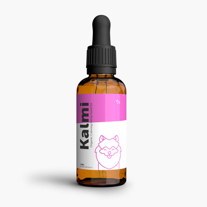 Calming natural organic Hemp Seed Oil for stressed & anxious dogs