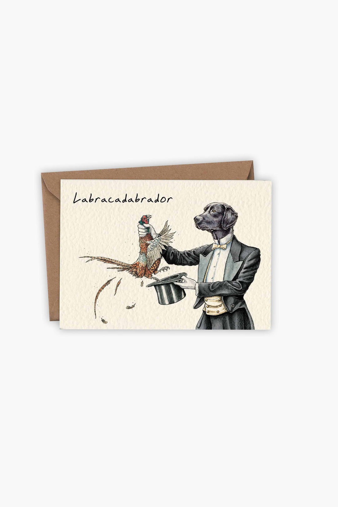 Labracadabrador Labrador Greetings Card