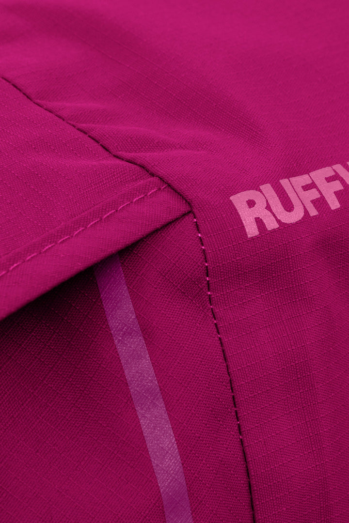 Ruffwear Dog Coat, Sun Shower Jacket in Hibiscus Pink