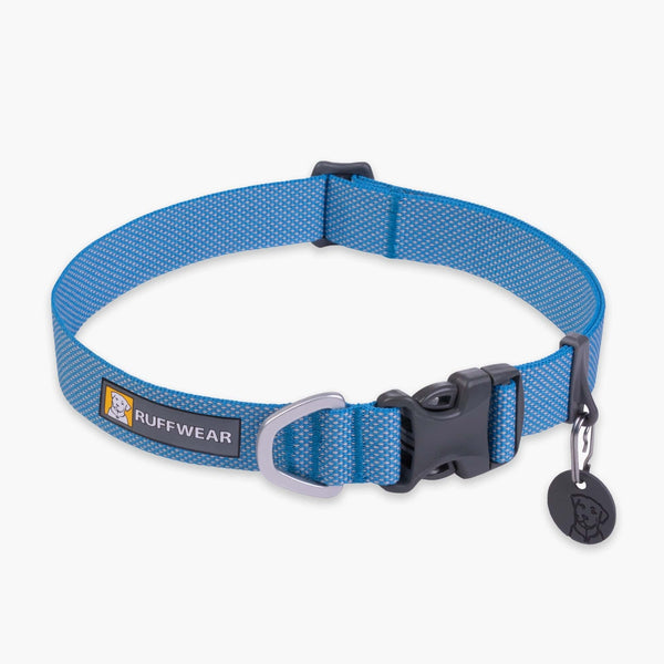 Ruffwear Hi Light Lightweight Dog Collar in Blue Dusk