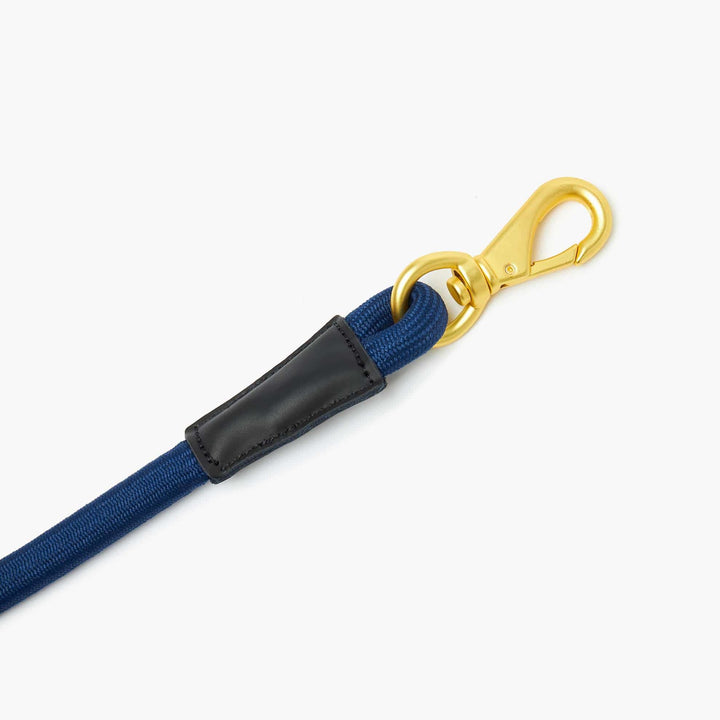 Navy Blue Rope Dog Lead for Medium to Large Breeds