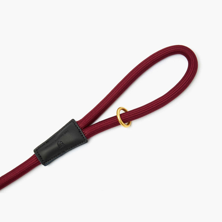 Ox Red Rope Dog Lead for Medium to Large Breeds