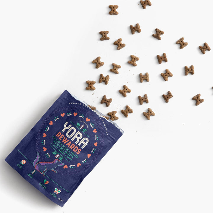 Yora Rewards Dog Treats: Made with 100% Sustainable Insect Protein 100g