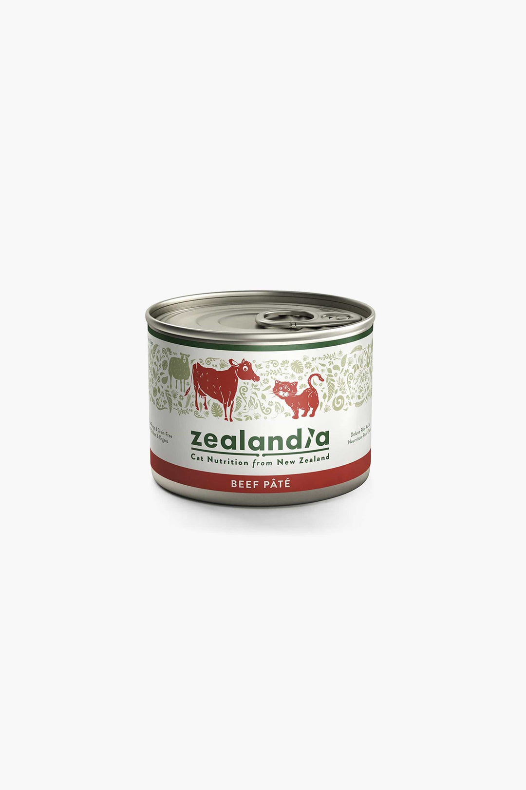 Zealandia Cat Beef Pate - Delicious and Nutritious Complete Wet Food for Cats! 185g