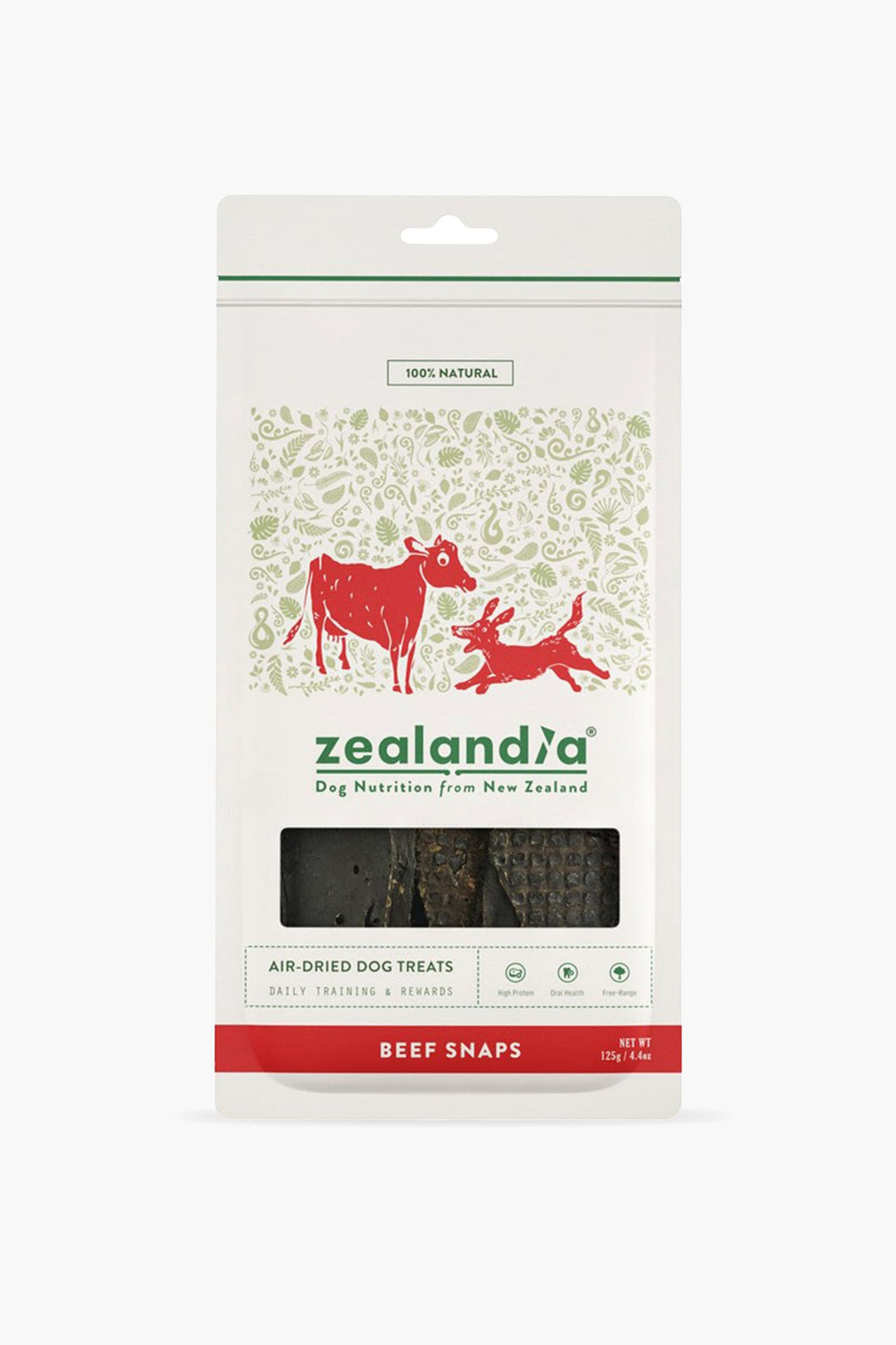 Reward & Training Healthy Treats, Grain-Free Beef Liver - Zealandia 125g