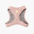 Large Cotton Step-In Dog Harness – Soft Blush Pink