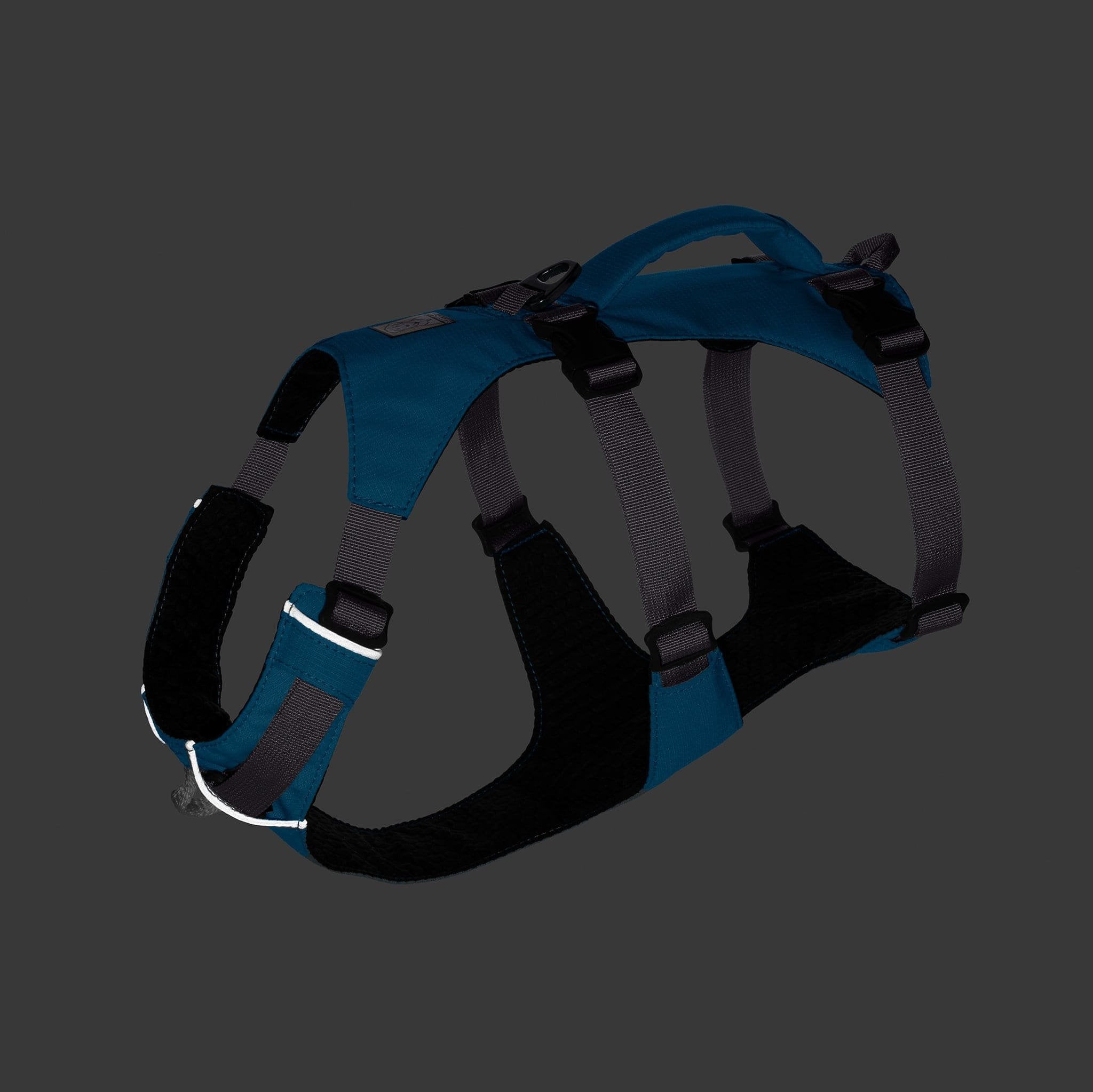 Flagline Adventure Dog Harness – Lightweight, Secure & All-Day Comfort | Blue Dusk The Stately Hound