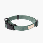 FuzzYard Myrtle Green Dog Collar. Adjustable, Secure, and Stylish The Stately Hound