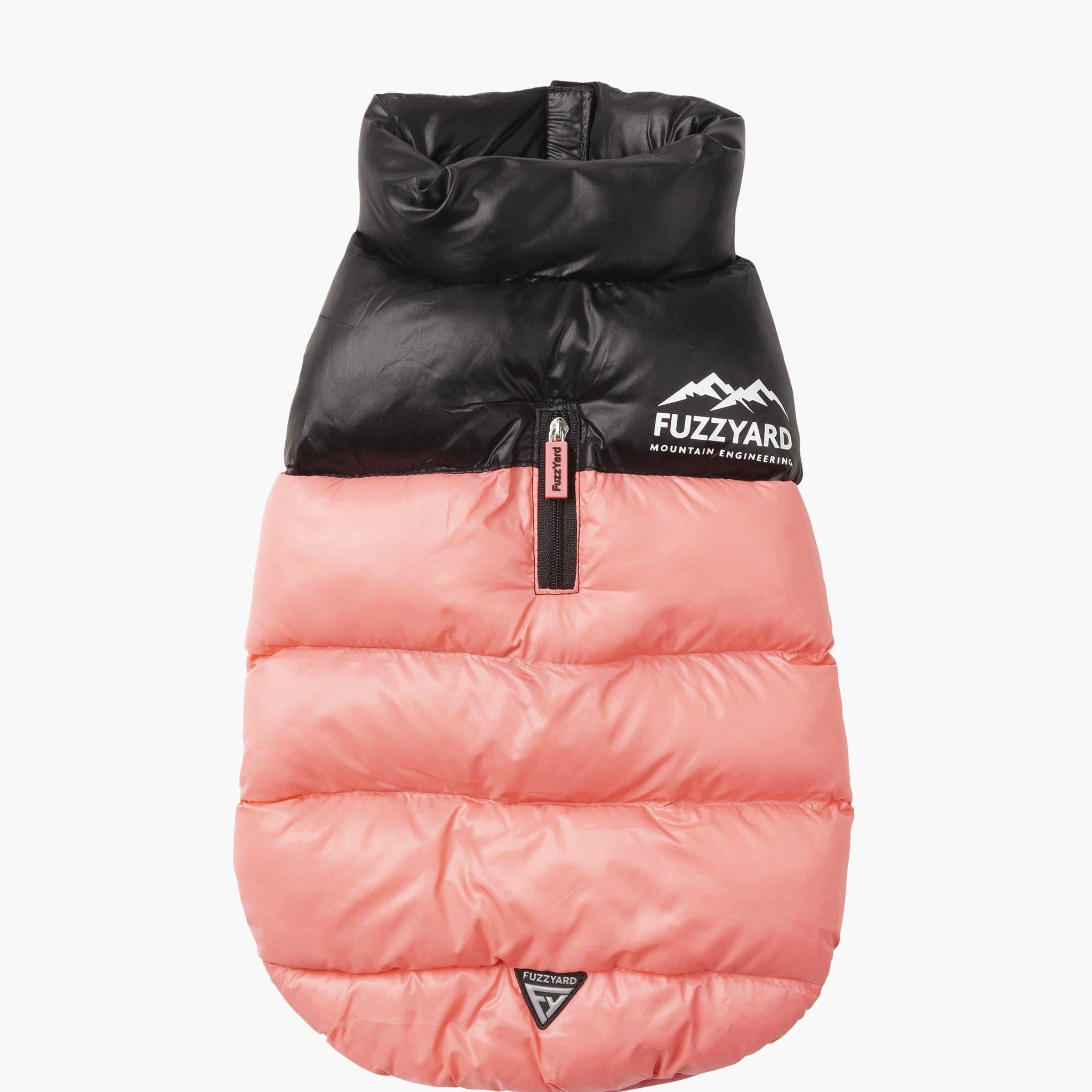 Waterproof Dog Coat, Pink Puffer Jacket The Stately Hound