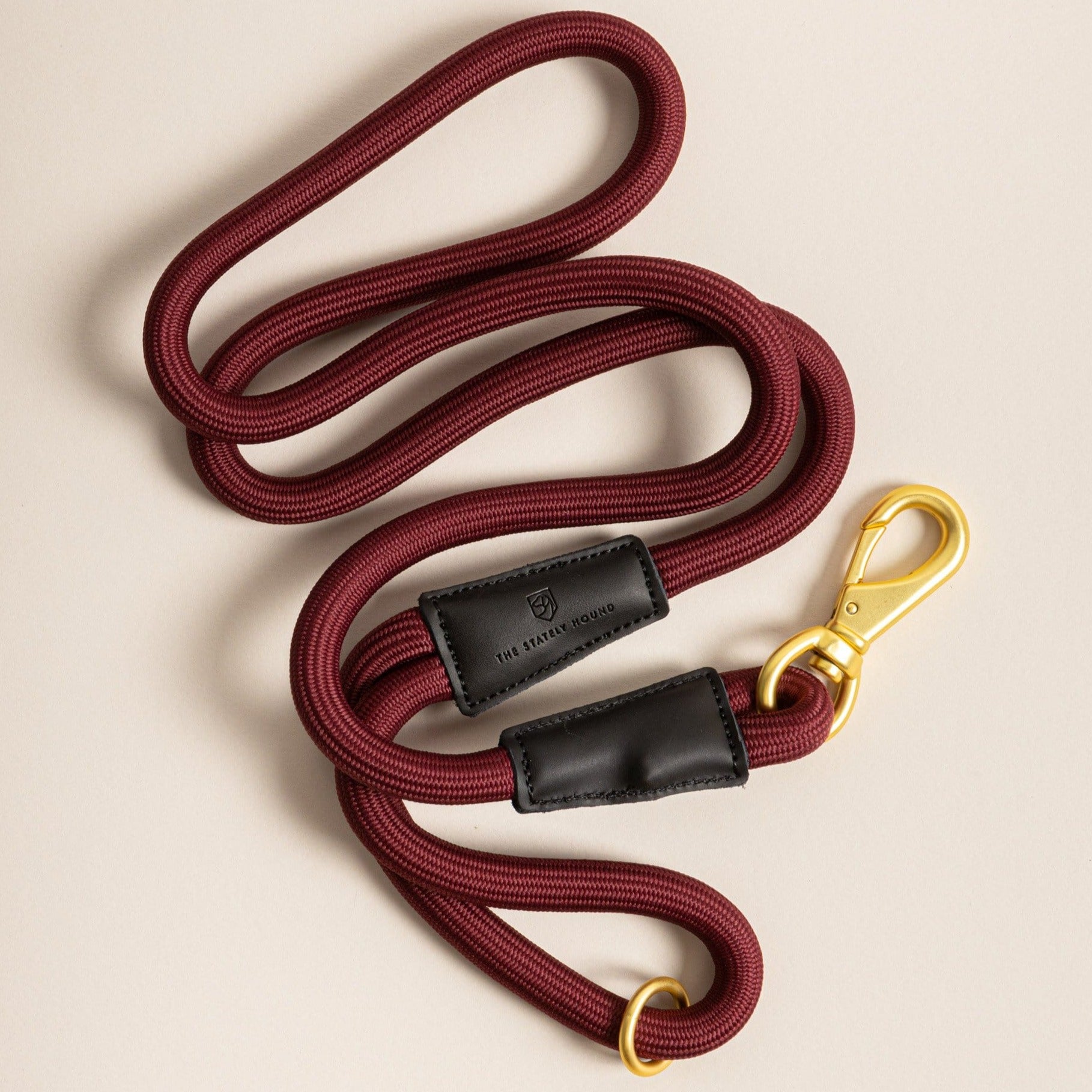 Ox Red Dog Lead – Strong Braided Rope Design for Medium & Large Dogs