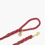 Ox Red Rope Dog Lead, 5ft Long The Stately Hound