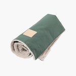 FuzzYard Comforter Reversible Dog Blanket in Myrtle Green The Stately Hound