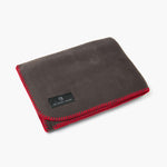 Slate Grey Dog and Puppy Fleece Blanket The Stately Hound