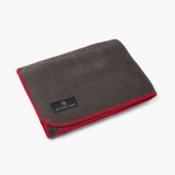 Slate Grey Dog and Puppy Fleece Blanket The Stately Hound